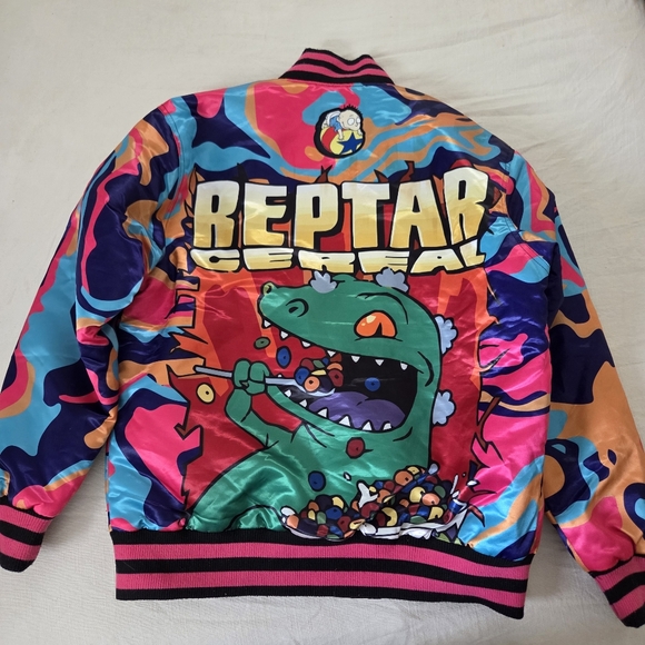 Headgear Classics Other - Rugrats Reptar Cereal Jacket Headgear Classics Nostalgia Company Medium
